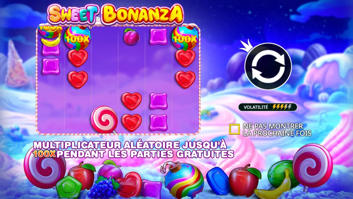 Démo de Sweet Bonanza Démo de Sweet Bonanza
