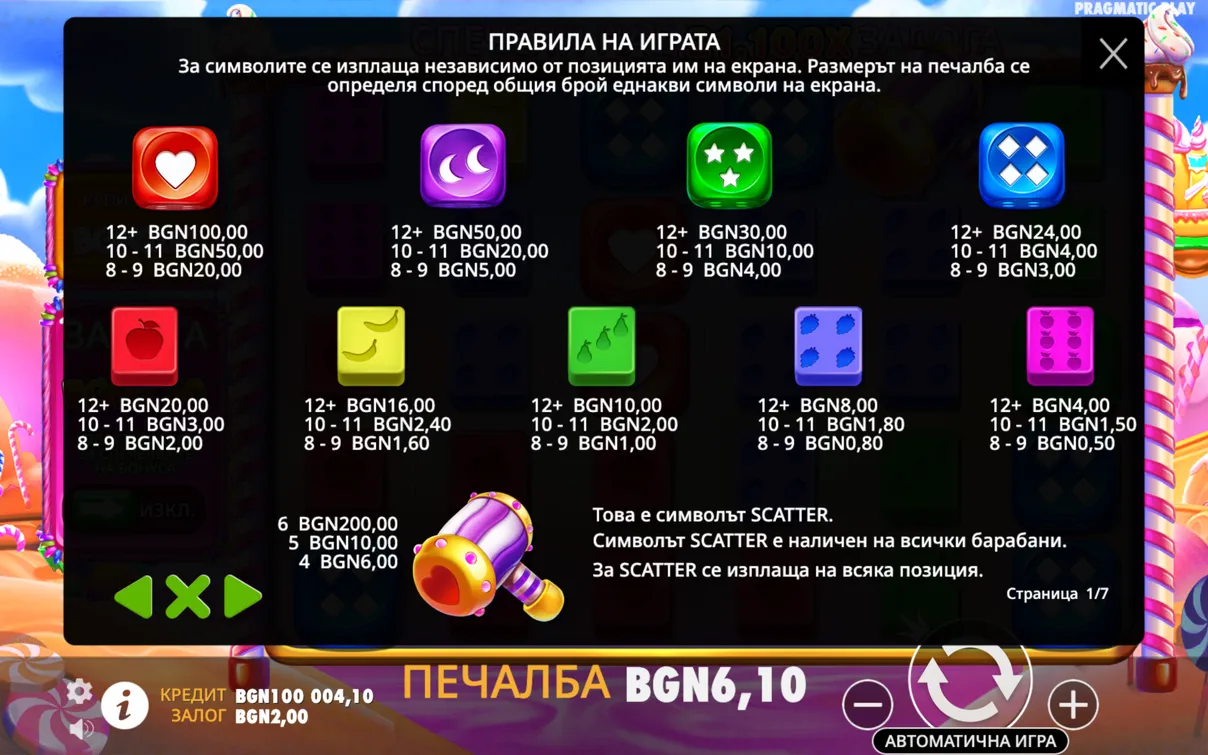 Зад кулисите: Sweet Bonanza Dice от Pragmatic Play