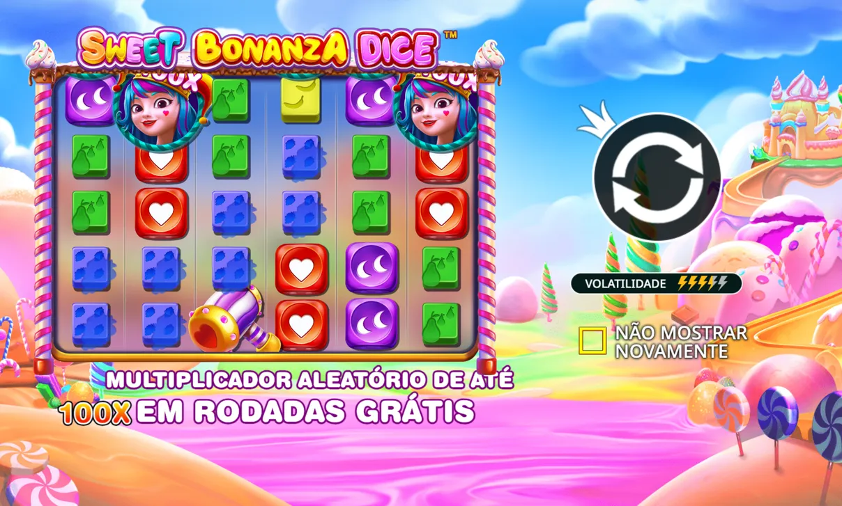 Experimente a Demo do Sweet Bonanza Dice