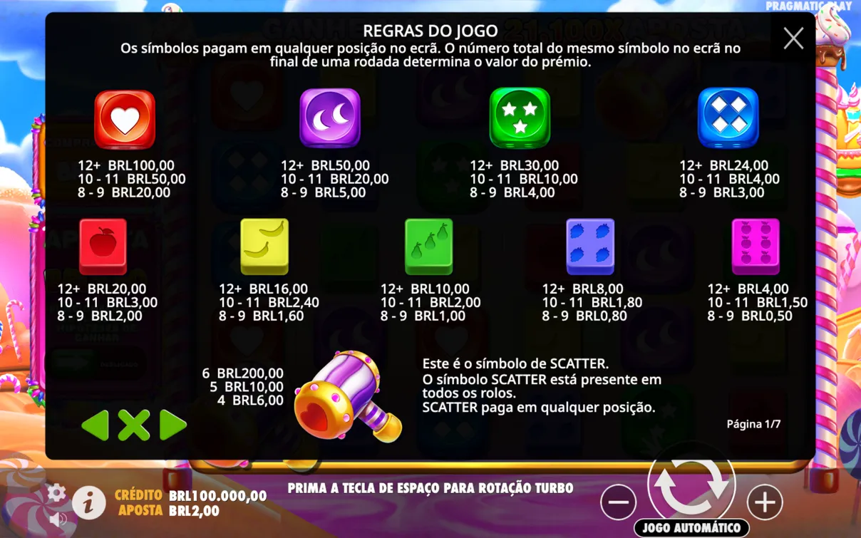 O jogo introduz um s&iacute;mbolo especial - um martelo.