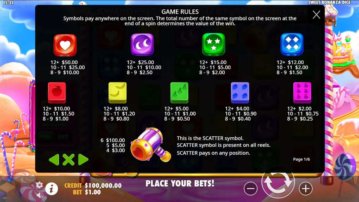El juego introduce un s&iacute;mbolo especial: un martillo.
