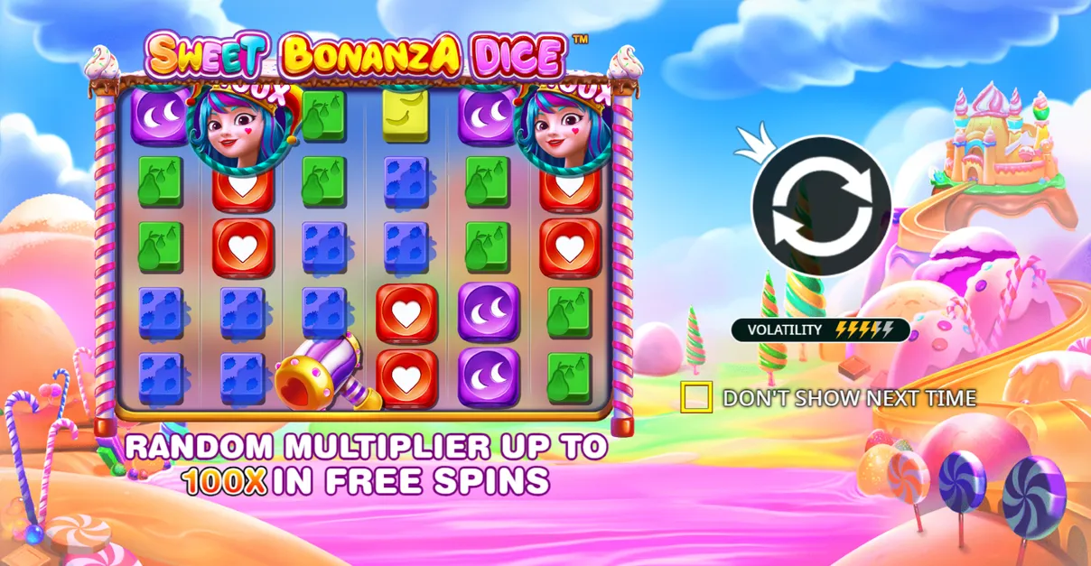 Sweet Bonanza Dice