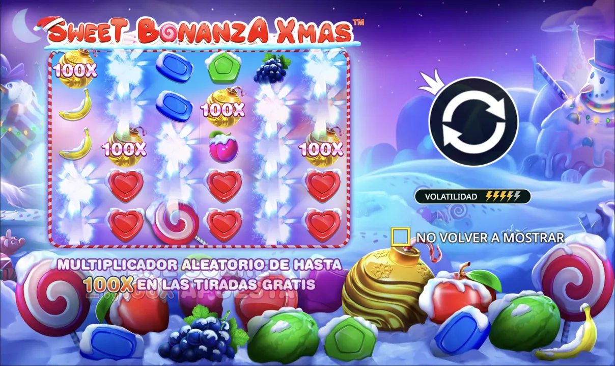 Sweet Bonanza Xmas &ndash; Caracter&iacute;sticas del Juego