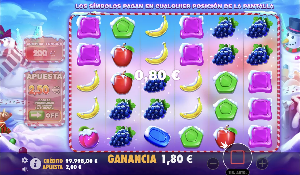 C&oacute;mo Jugar Sweet Bonanza Xmas para Ganar